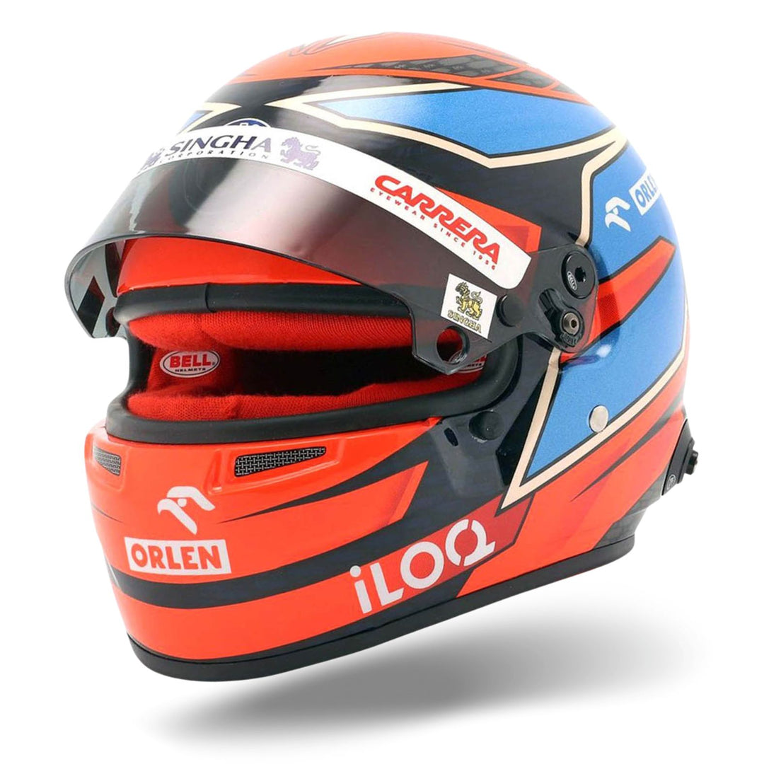 Kimi Räikkönen #7 2021 Imola GP 1:2 Helmet - Alfa Romeo - Fueler™ - MH21KRIM - fueler.store - Mini Helmet