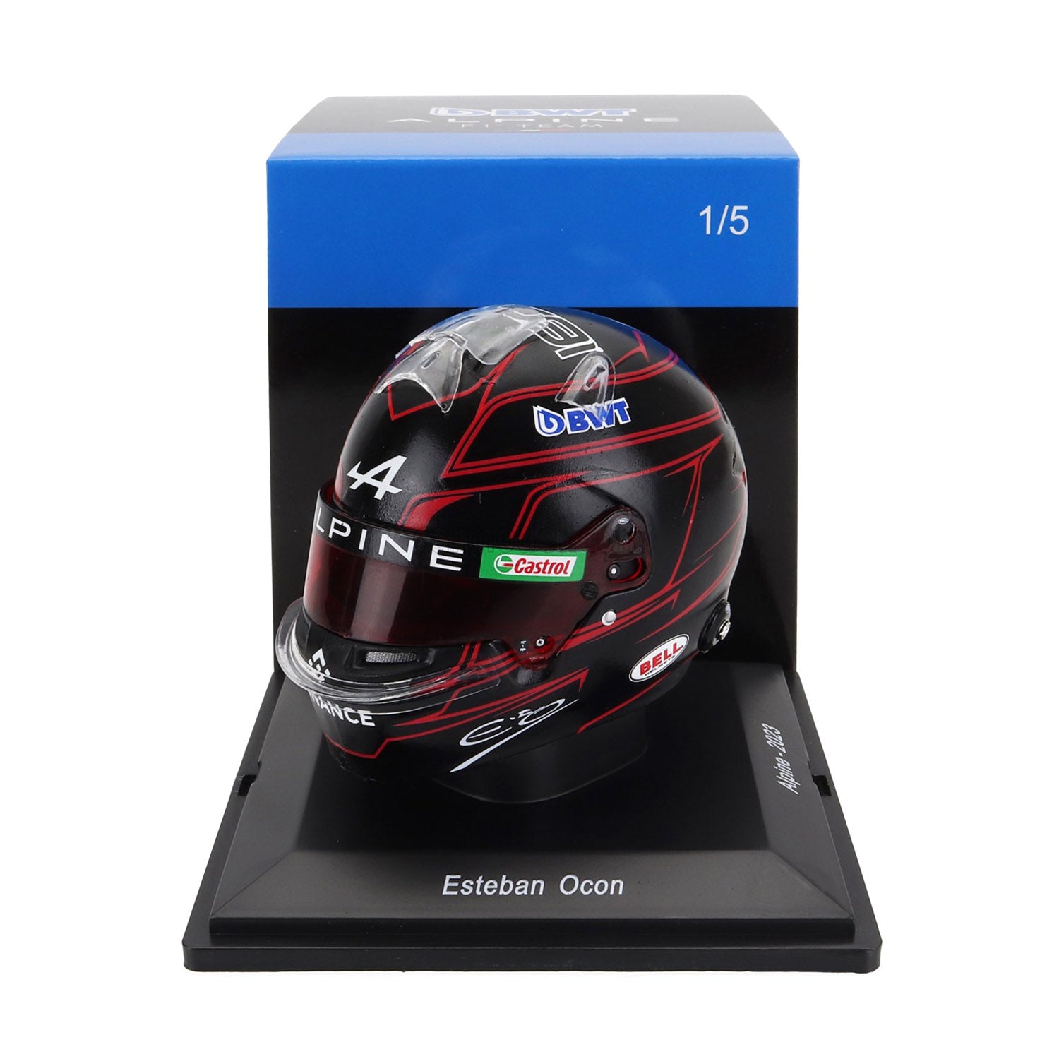 #31 Ocon 2023 1:5 Mini Helmet - Alpine F1 - Fueler™ 