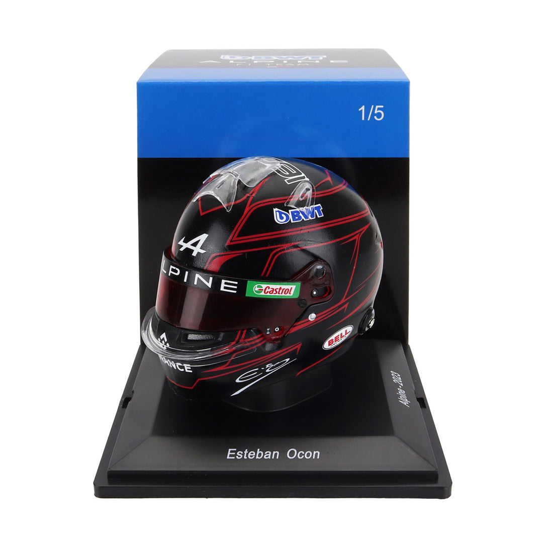 #31 Ocon 2023 1:5 Mini Helmet - Alpine F1 - Fueler™ - 5HF096 - fueler.store - Collectibles