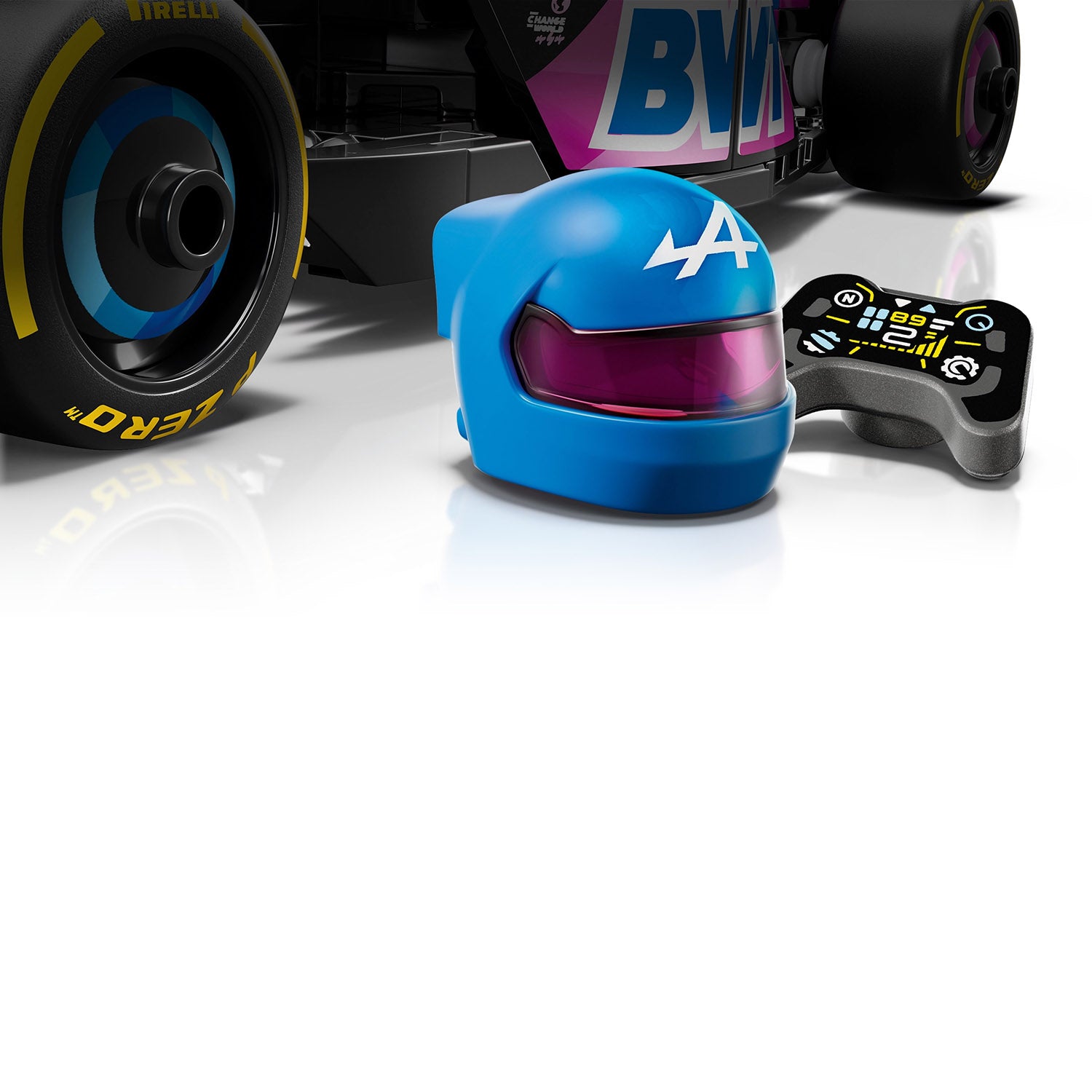 Alpine F1 - Alpine F1 A524 2024 1:25 Lego Car Model - Car Model - Fueler™ 