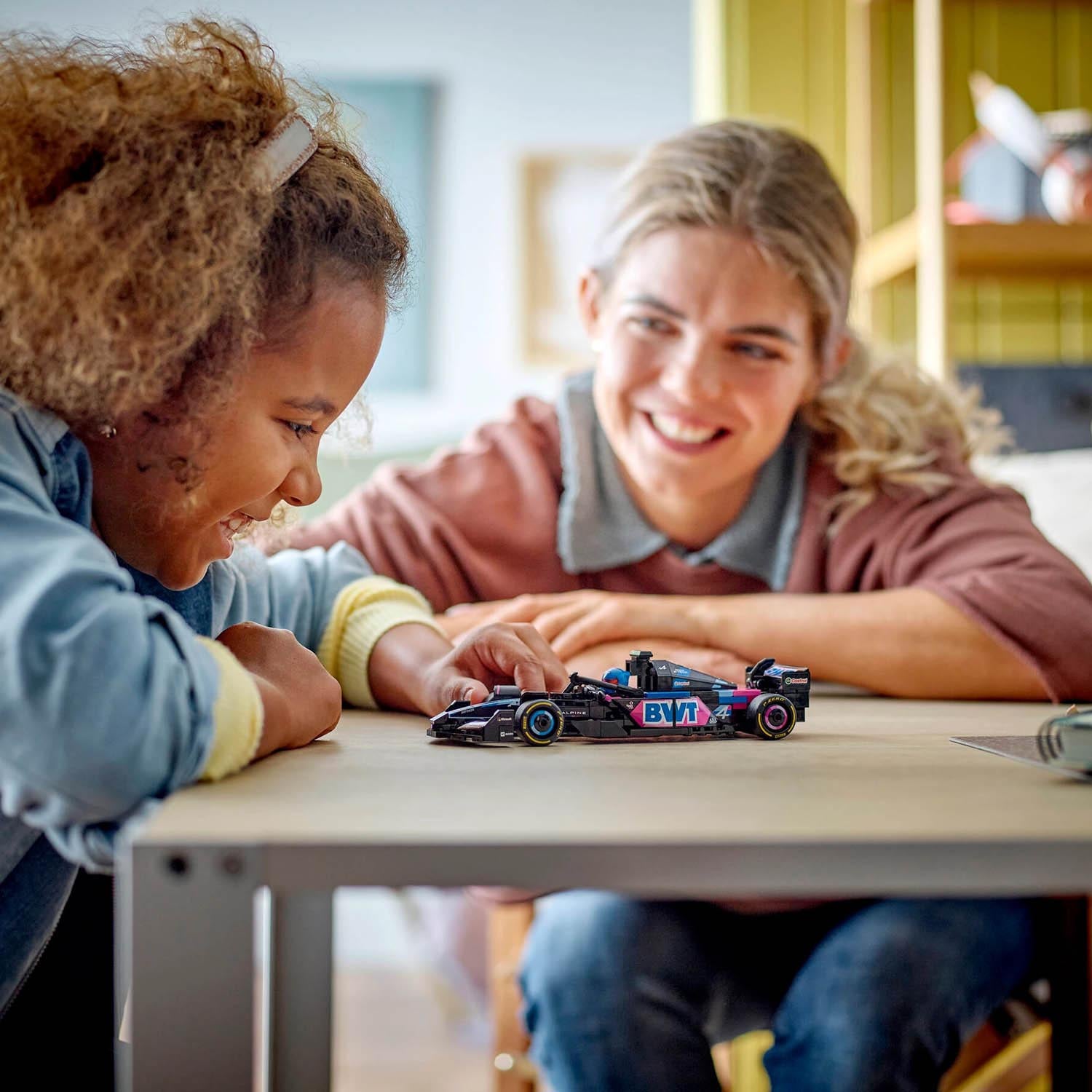 Alpine F1 A524 2024 1:25 Lego Car Model - Alpine F1 - Fueler™ - 77248 - fueler.store - Car Model