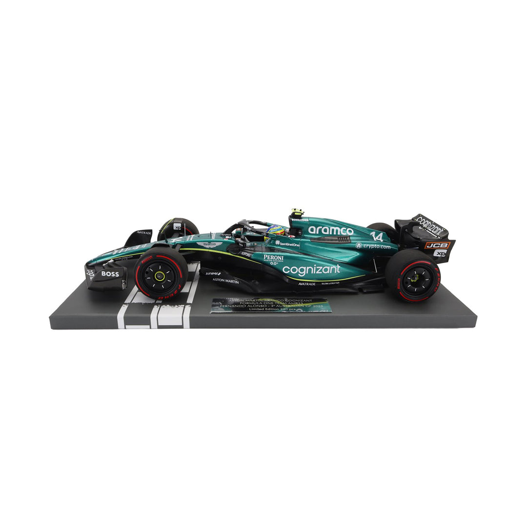 #14 Alonso 2023 Asutralian GP 3rd Place 1:18 AMR23 Minichamps Car Model - Aston Martin F1 - Fueler™ 