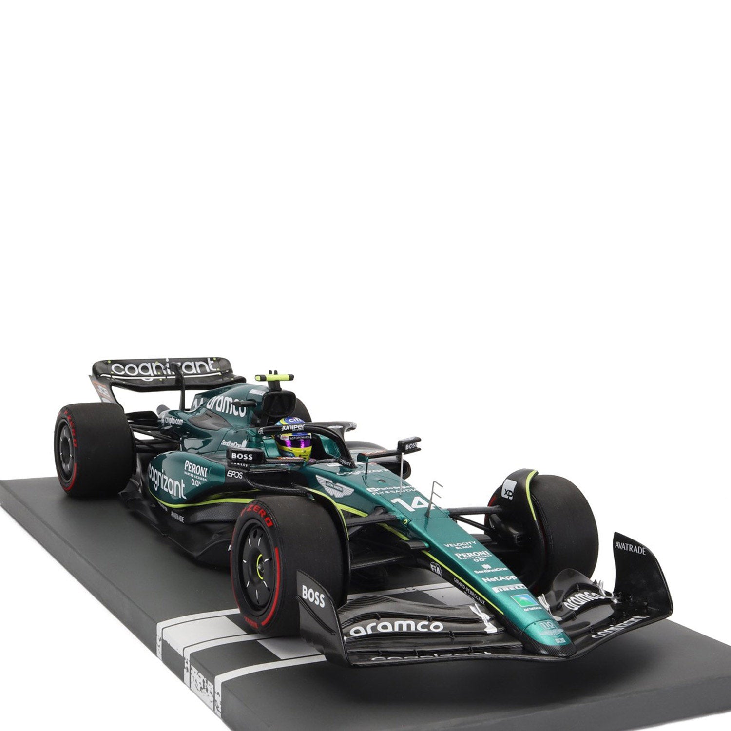 #14 Alonso 2023 Asutralian GP 3rd Place 1:18 AMR23 Minichamps Car Model - Aston Martin F1 - Fueler™ 