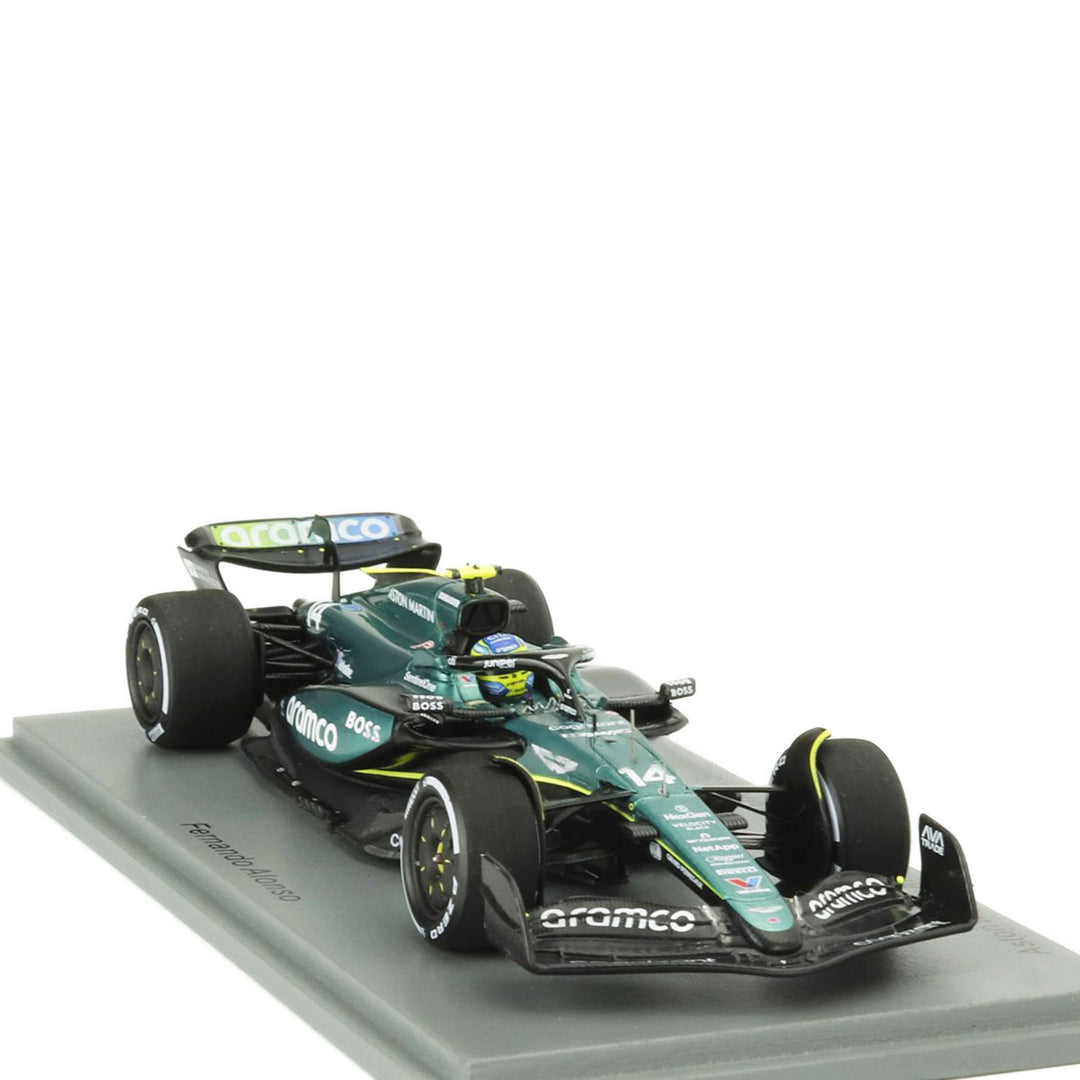 #14 Alonso 2024 Saudi Arabian GP 1:43 Spark Car Model - Aston Martin F1 - Fueler™ - S9529 - fueler.store - Car Model