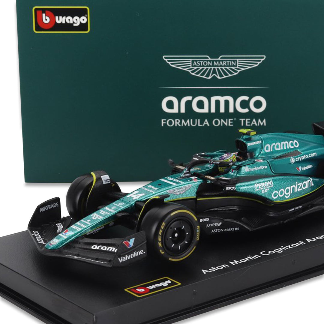 #14 Alonso AMR23 2023 1:43 Car Model - Aston Martin F1 - Fueler™ - 18-38091-A - fueler.store - Car Model