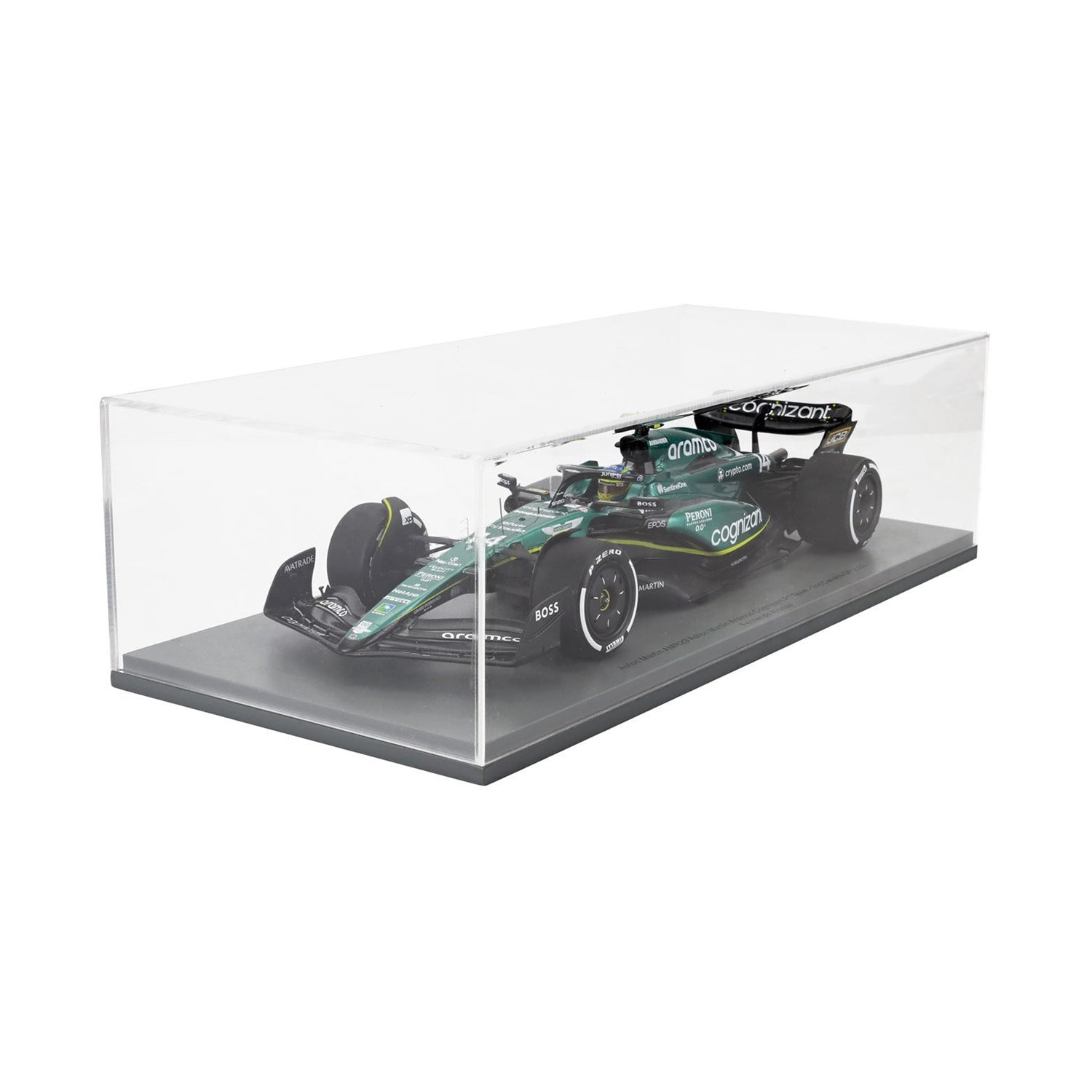 Aston Martin F1 - #14 Alonso AMR23 Canada GP 2nd Place 2023 1:18 Car Model - Car Model - Fueler™ 