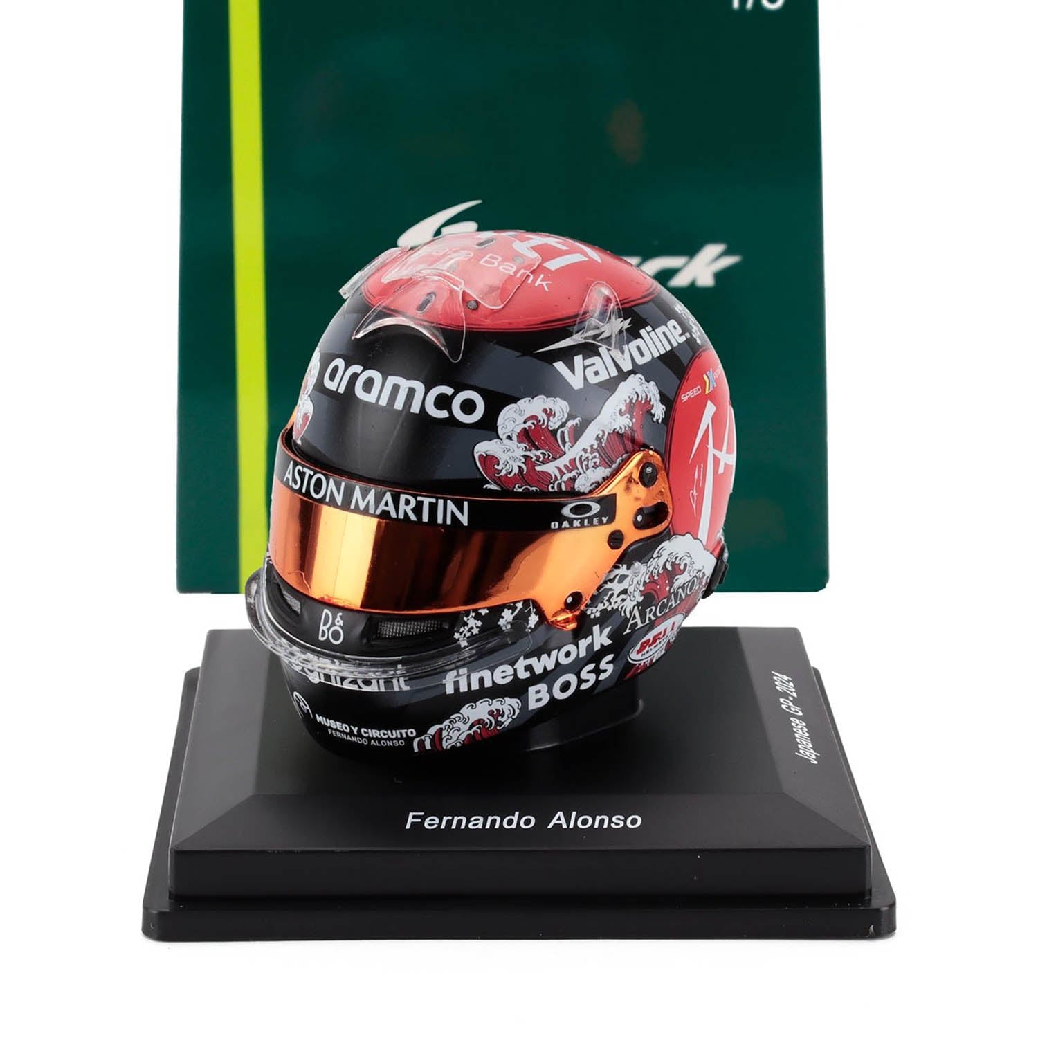 F1 Alonso & Button ミニチュアヘルメットセット売り F1 Alonso & Button ミニチュアヘルメットセット売り Fernando