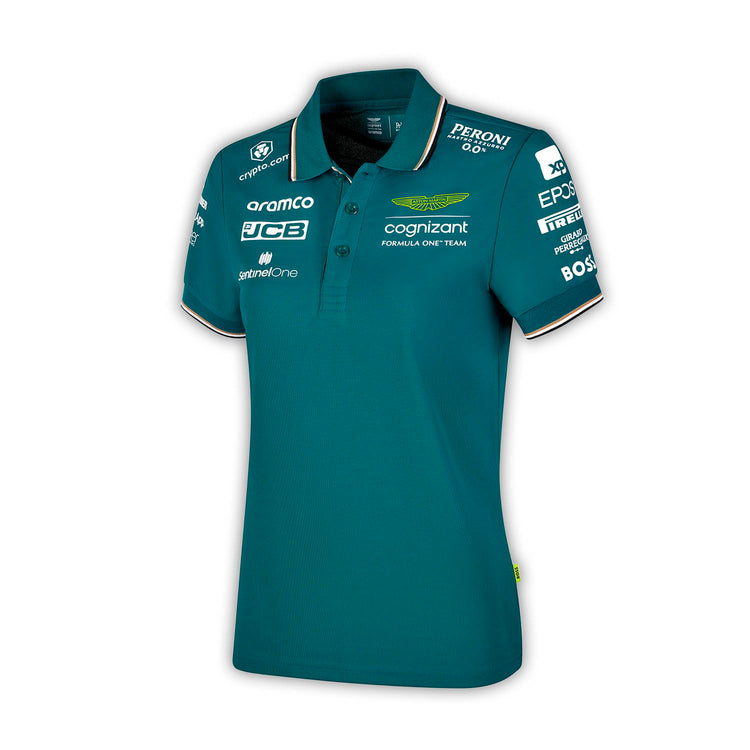 2023 Womens Team Polo - Aston Martin F1 - Fueler™ 