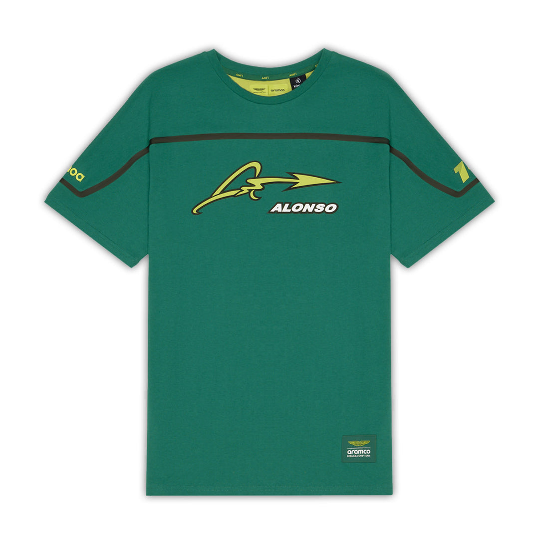 2024 Heat Sealed Band T-Shirt - Aston Martin F1 - Fueler™ - CA0S24883302 - fueler.store - T-Shirt