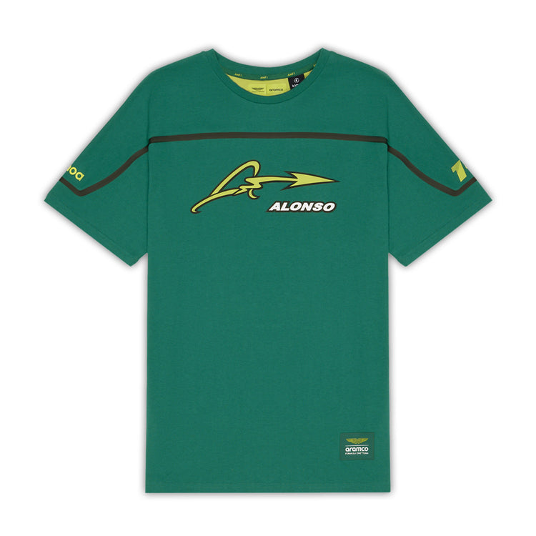 2024 Heat Sealed Band T-Shirt - Aston Martin F1 - Fueler™ - CA0S24883302 - fueler.store - T-Shirt