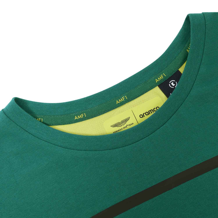 2024 Heat Sealed Band T-Shirt - Aston Martin F1 - Fueler™ - CA0S24883302 - fueler.store - T-Shirt