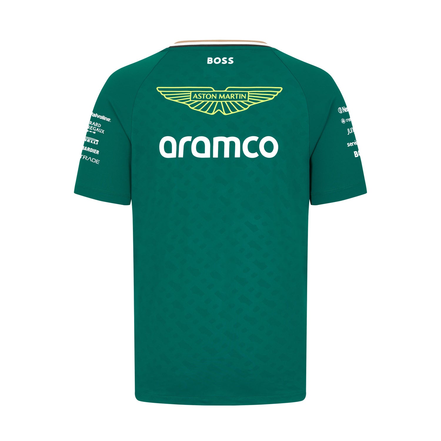 2024 Kids Team T-Shirt - Aston Martin F1 - Fueler™ - 701229405001104 - fueler.store - T-Shirt