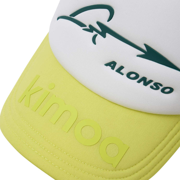 2024 KIMOA x AMF1 Trucker Tricolor Cap - Aston Martin F1 - Fueler™ - GO0S24732400 - fueler.store - Cap