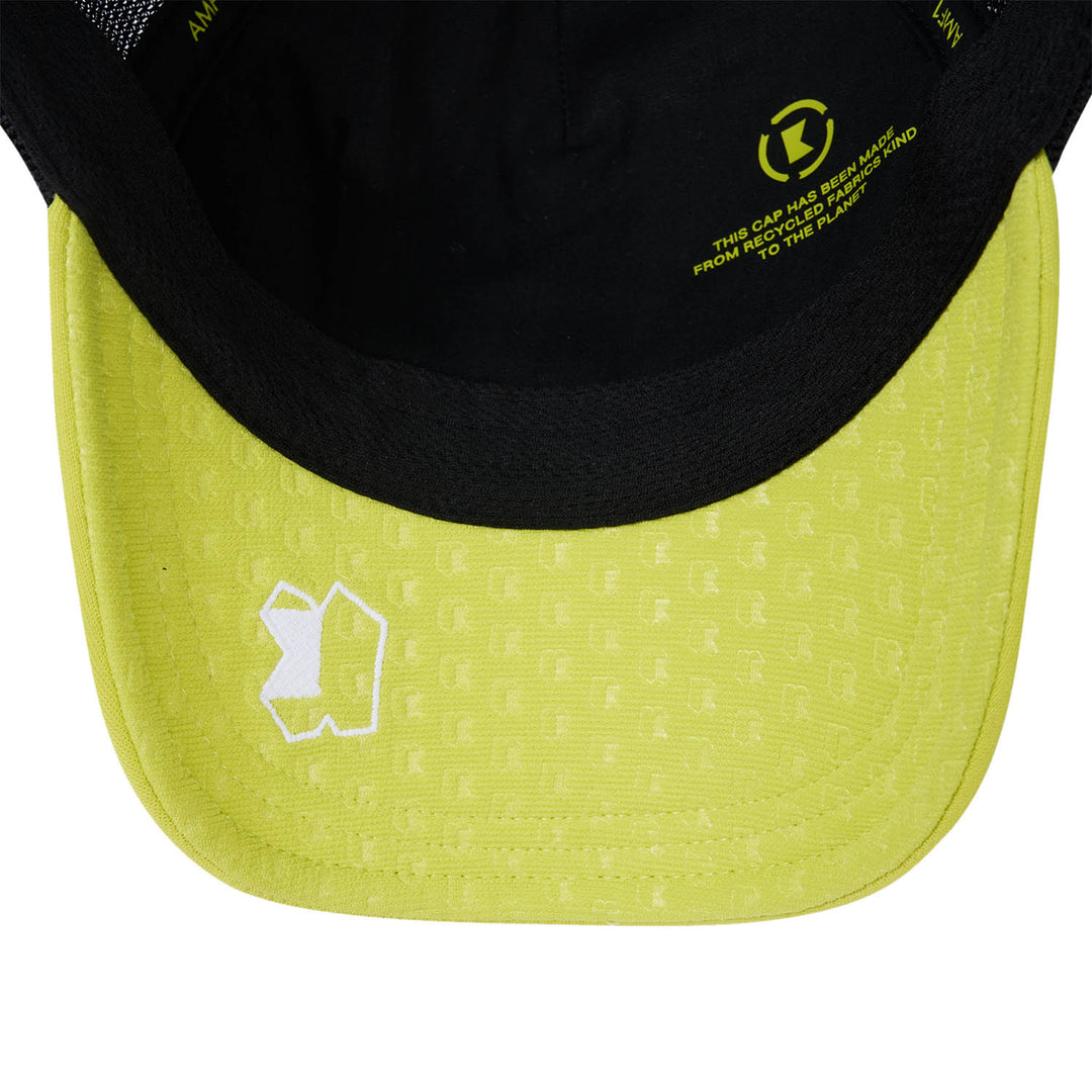 2024 KIMOA x AMF1 Trucker Tricolor Cap - Aston Martin F1 - Fueler™ - GO0S24732400 - fueler.store - Cap