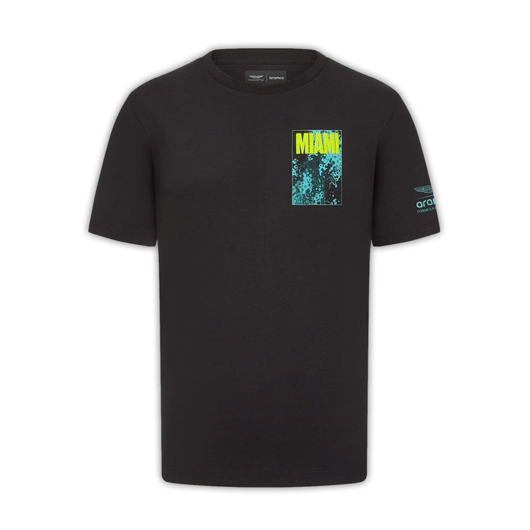 2024 Miami GP T-Shirt - Aston Martin F1 - Fueler™ - 701230412001220 - fueler.store - T-Shirt