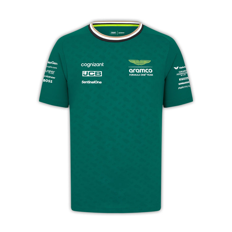 2024 Team T-Shirt - Aston Martin F1 - Fueler™ - 701229260001215 - fueler.store - T-Shirt