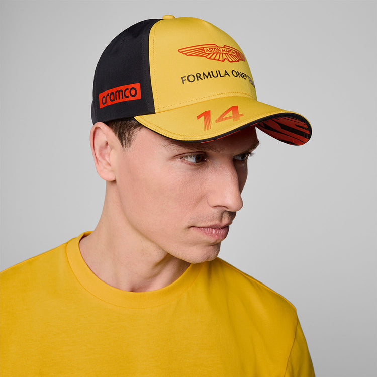 2025 Fernando Alonso Driver Cap - Spanish GP Special Edition - Aston Martin F1 - Fueler™ - 701234910001801 - fueler.store - Cap