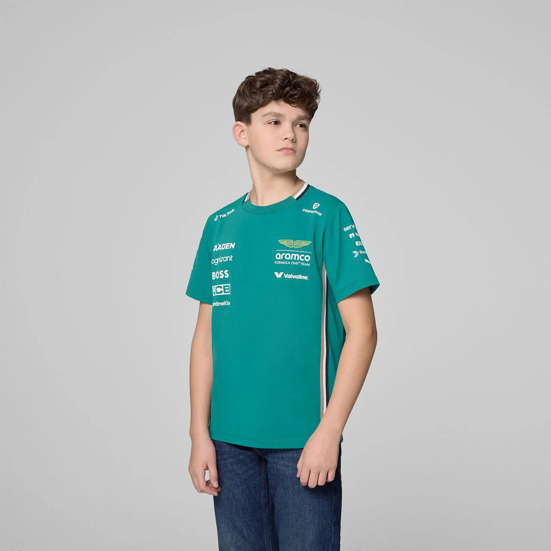 Aston Martin F1 - 2025 Kids Team T-Shirt - T-Shirt - Fueler™ 