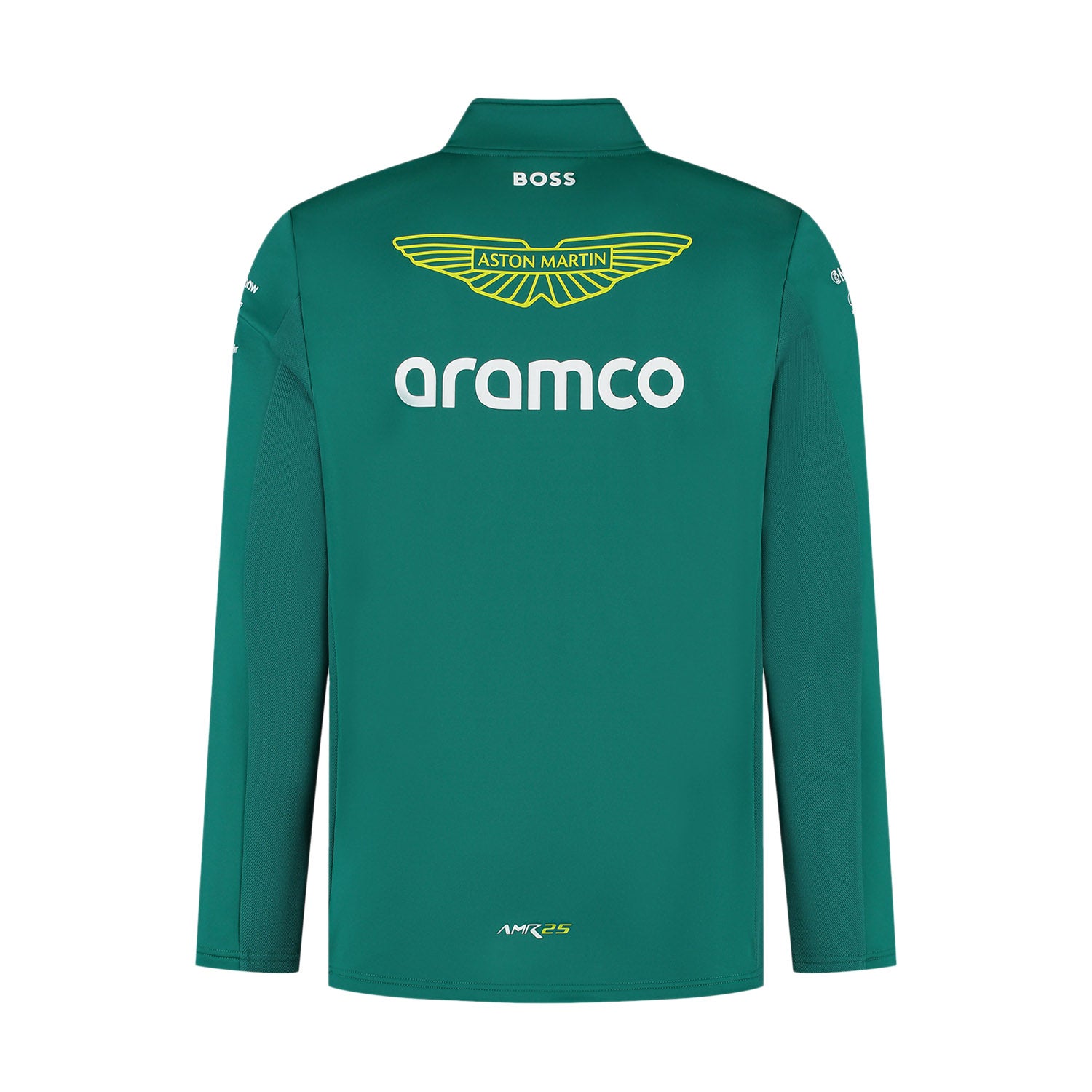 2025 Quarter Zip Sweatshirt - Aston Martin F1 - Fueler™ - 701233028001803 - fueler.store - Hoody