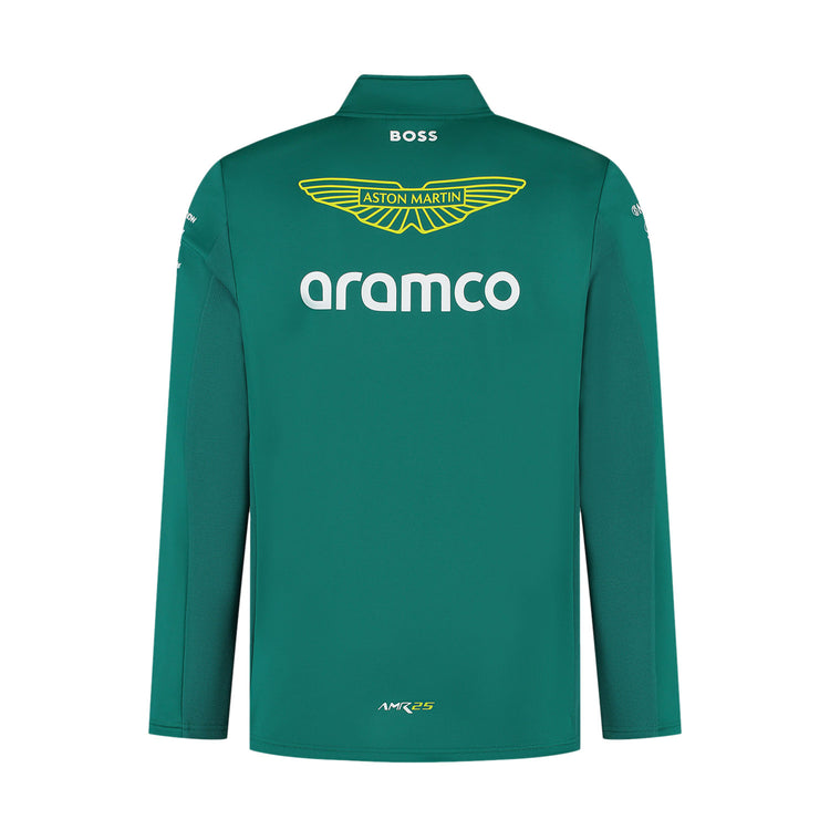 2025 Quarter Zip Sweatshirt - Aston Martin F1 - Fueler™ - 701233028001803 - fueler.store - Hoody