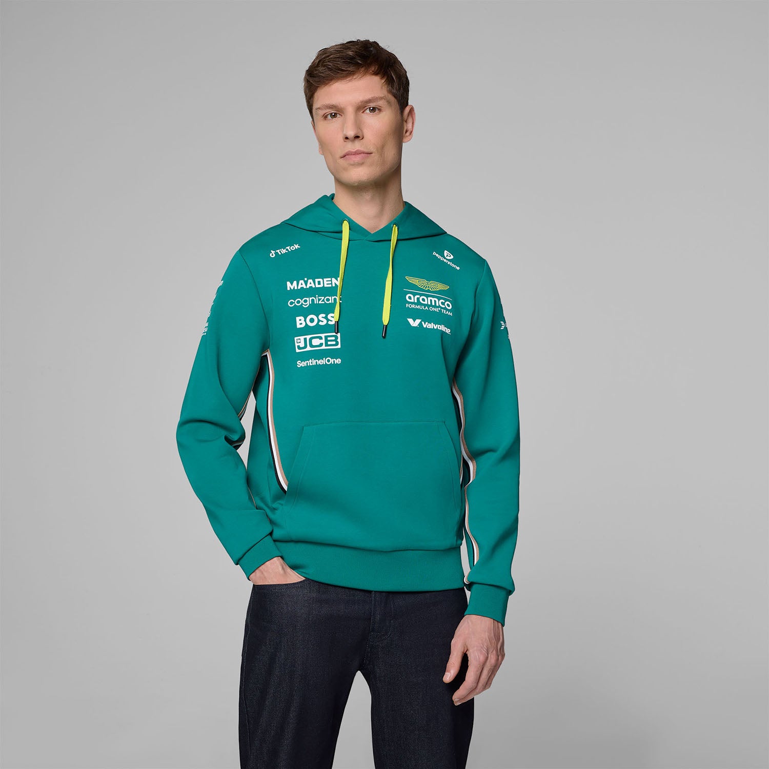 2025 Team Hoody - Aston Martin F1 - Fueler™ - 701233042001802 - fueler.store - Hoody