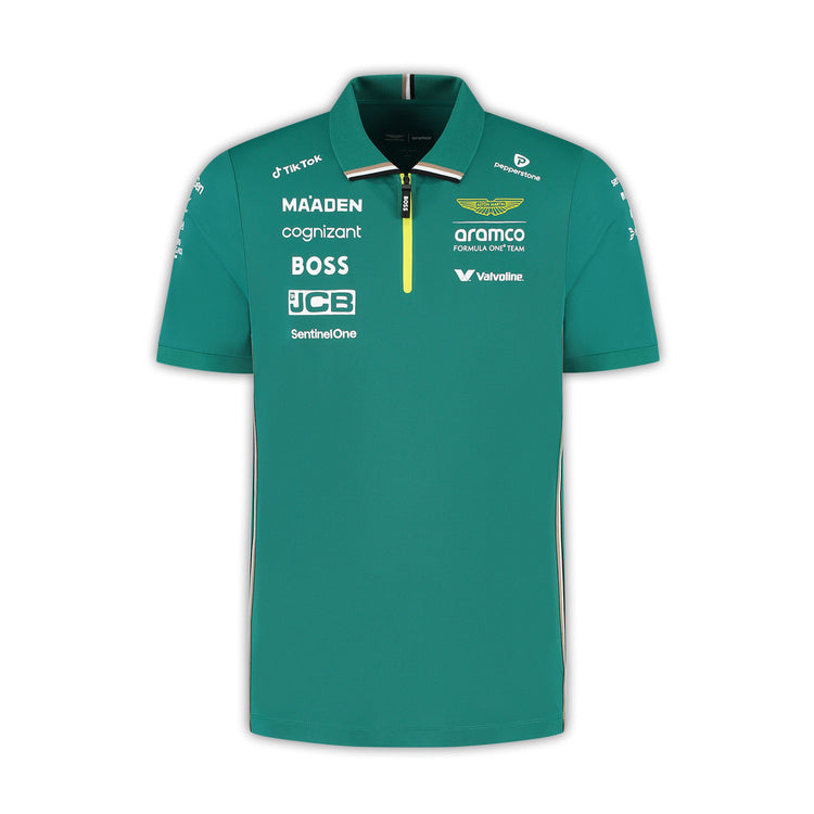 2025 Team Polo - Aston Martin F1 - Fueler™ - 701233031002802 - fueler.store - Polo