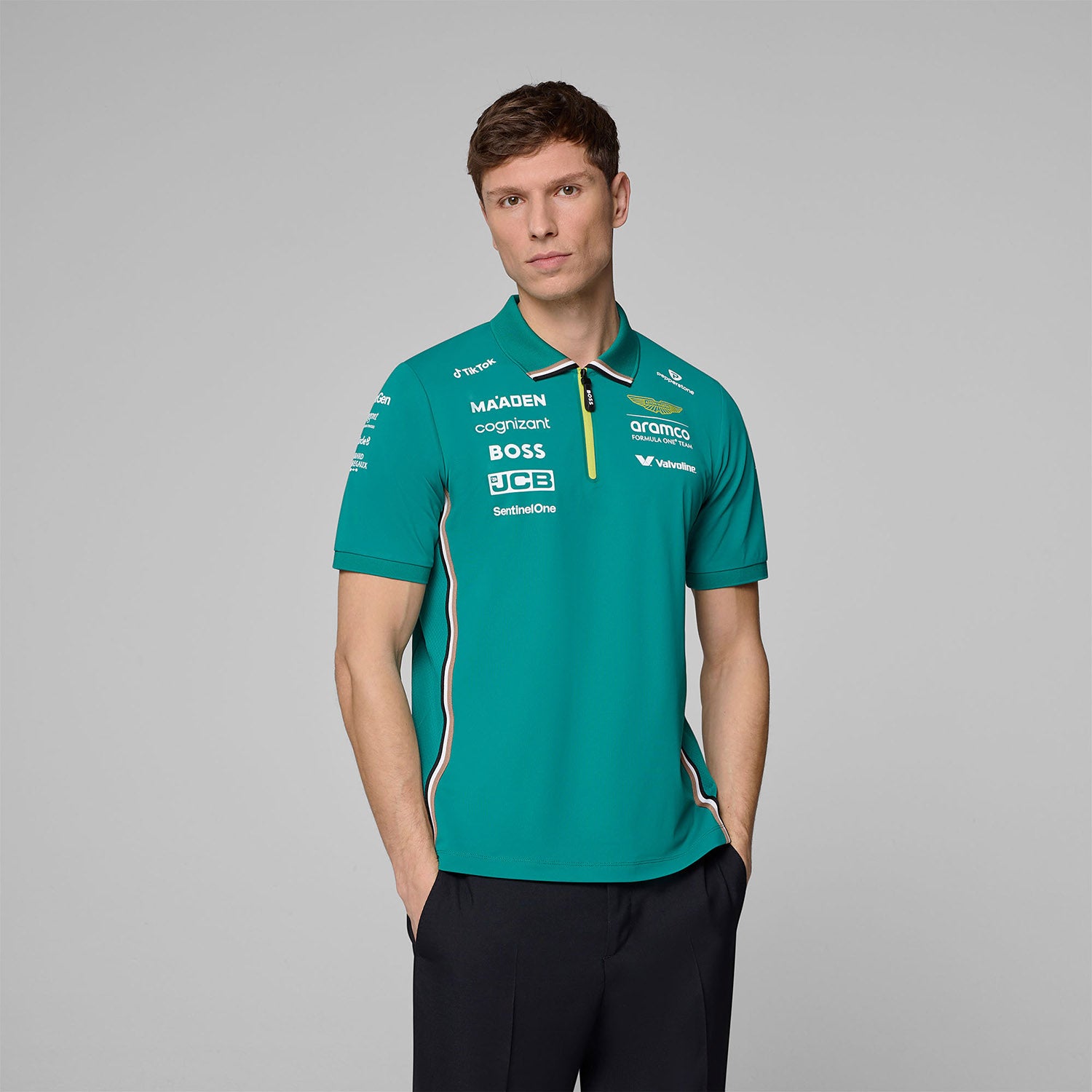 2025 Team Polo - Aston Martin F1 - Fueler™ - 701233031002802 - fueler.store - Polo