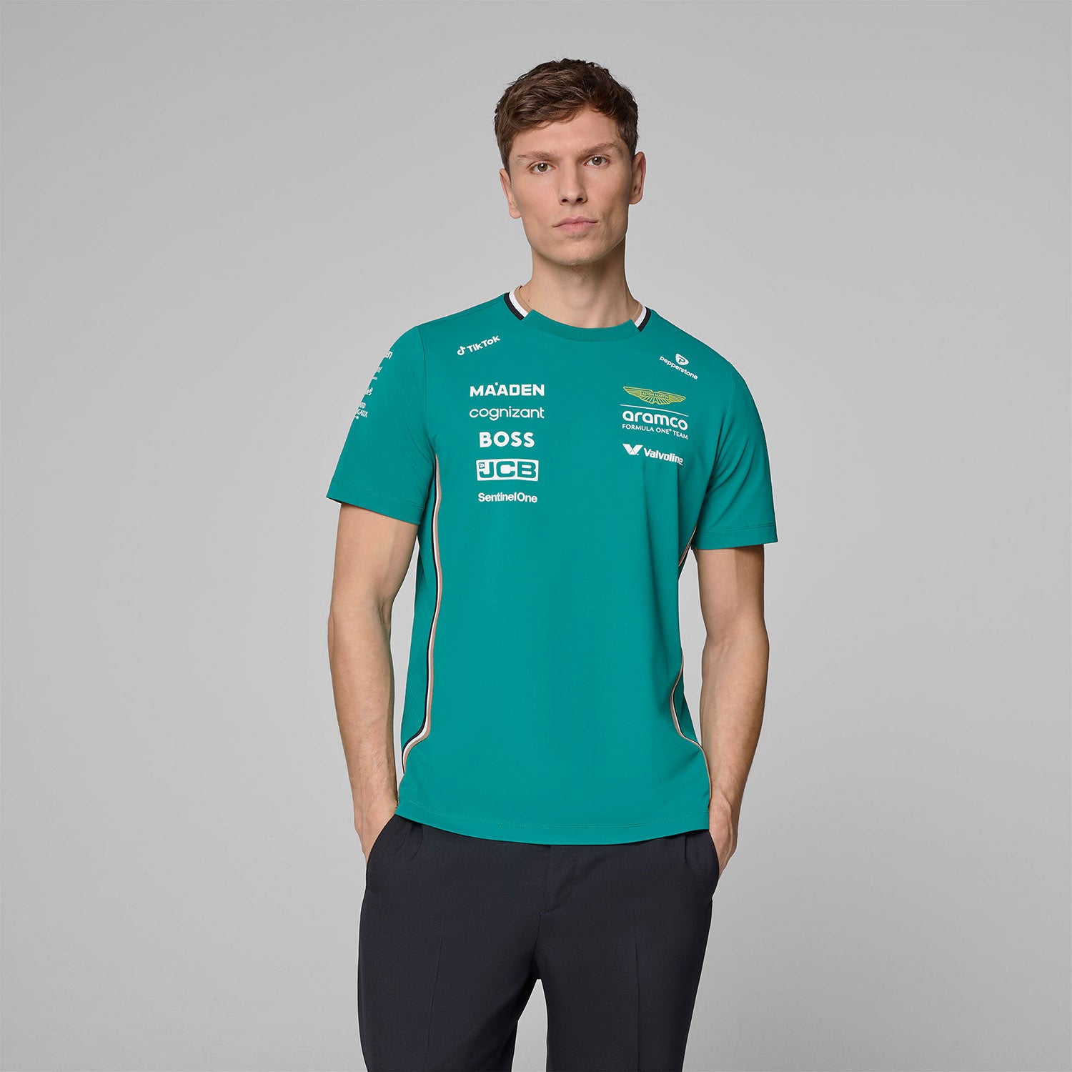 2025 Team T-Shirt - Aston Martin F1 - Fueler™ - 701233036001802 - fueler.store - T-Shirt