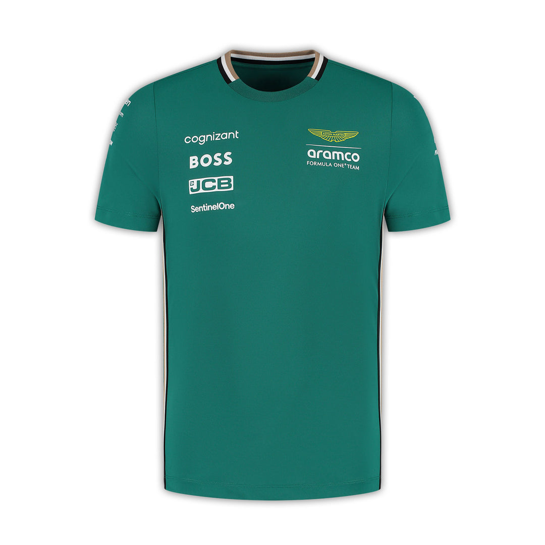 2025 Team T-Shirt - Aston Martin F1 - Fueler™ - 701233036001802 - fueler.store - T-Shirt