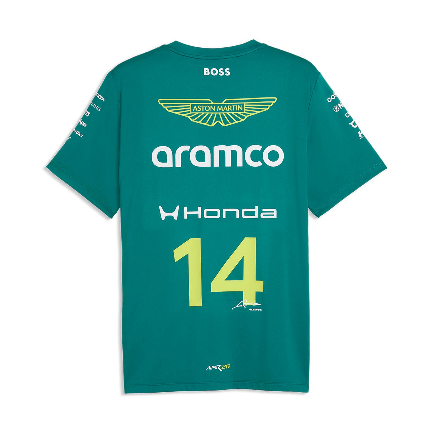 Aston Martin F1 - 2026 Alonso Driver T-Shirt - T-Shirt - Fueler™ 