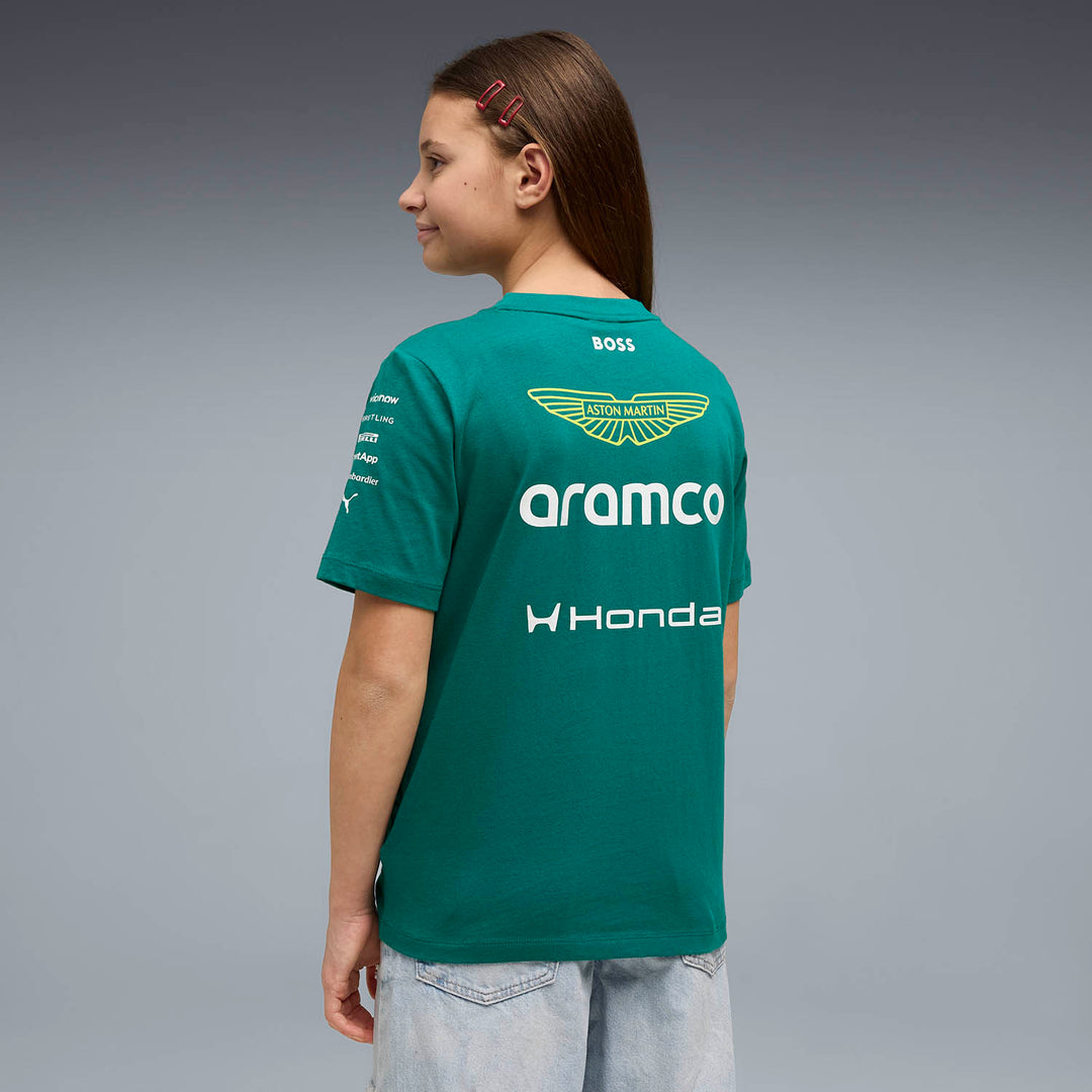Aston Martin F1 - 2026 Kids Team T-Shirt - T-Shirt - Fueler™ 