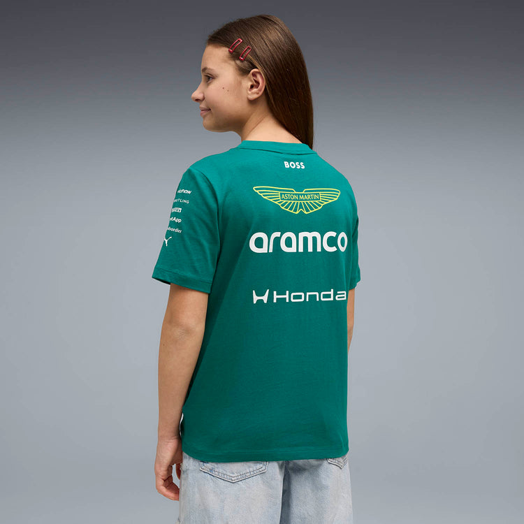 Aston Martin F1 - 2026 Kids Team T-Shirt - T-Shirt - Fueler™ 