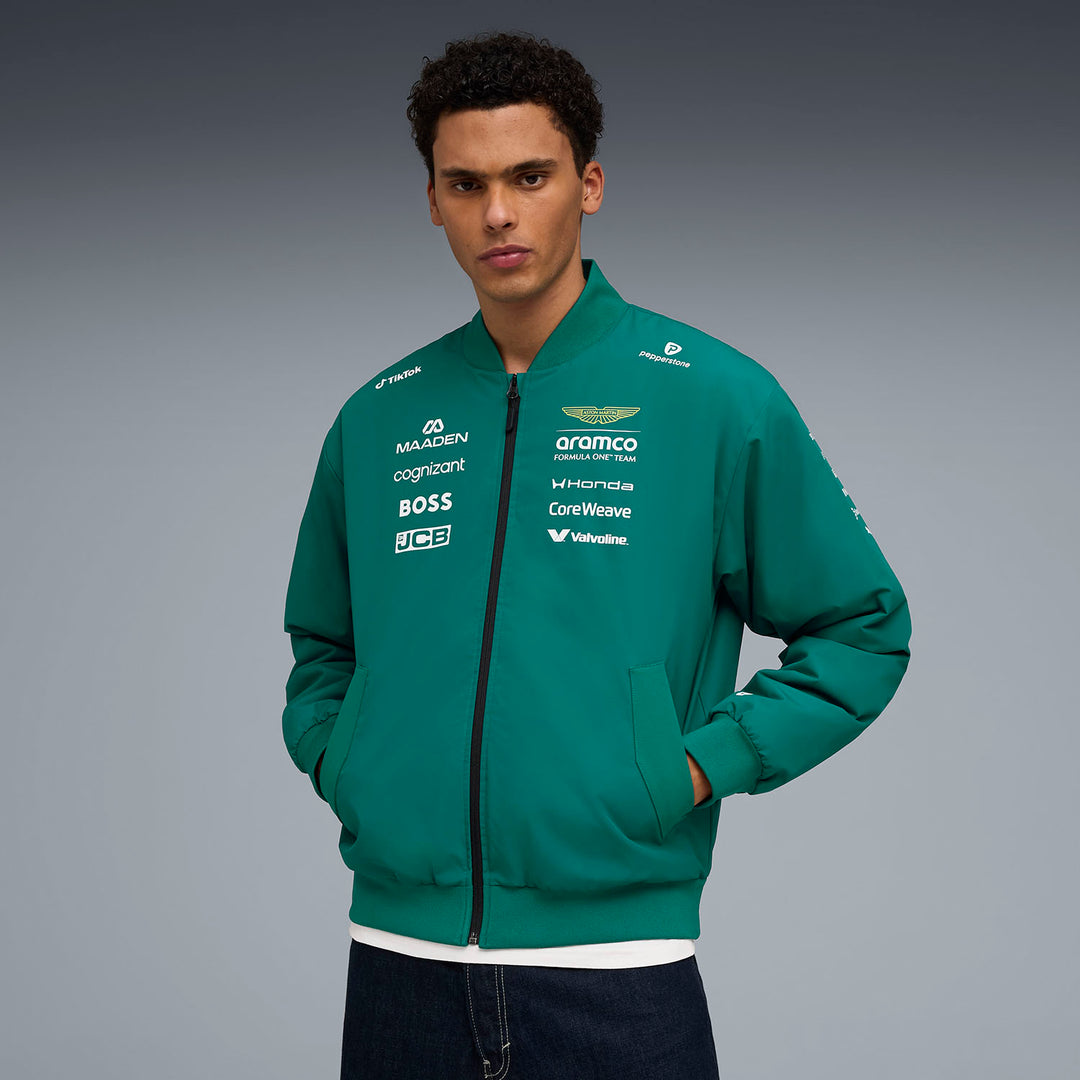 Aston Martin F1 - 2026 Team Bomber Jacket - Jacket - Fueler™ 