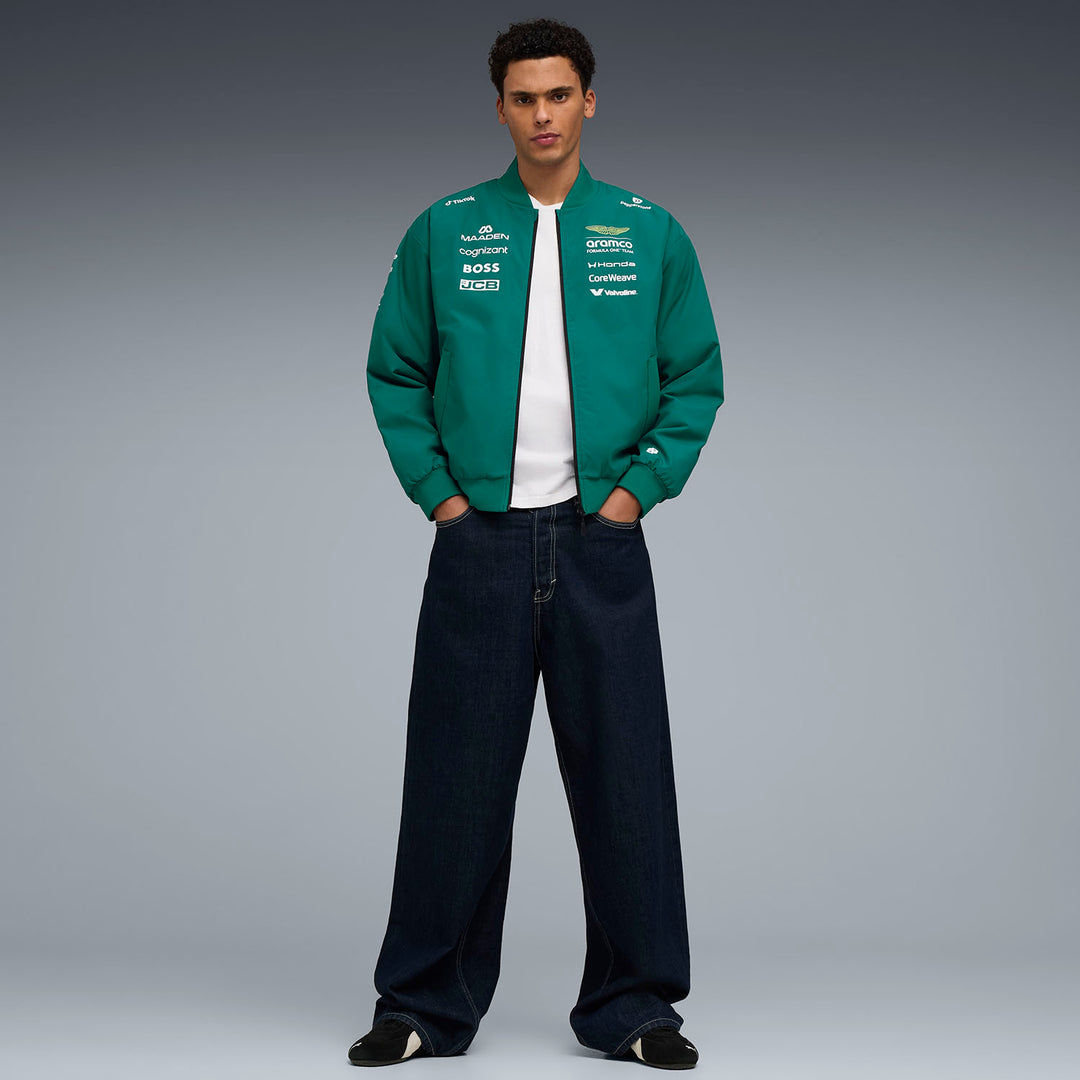 Aston Martin F1 - 2026 Team Bomber Jacket - Jacket - Fueler™ 