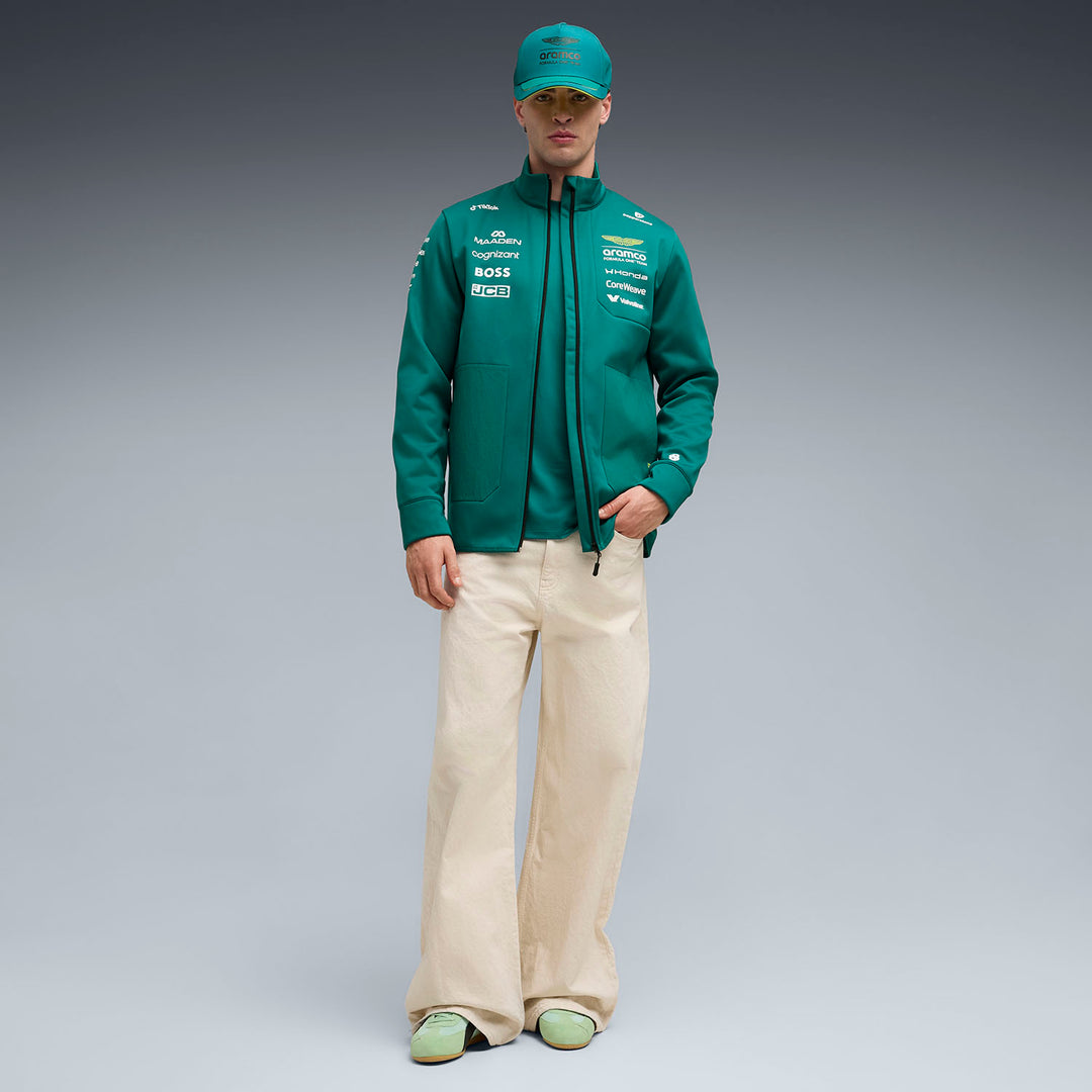 Aston Martin F1 - 2026 Team Softshell Jacket - Jacket - Fueler™ 