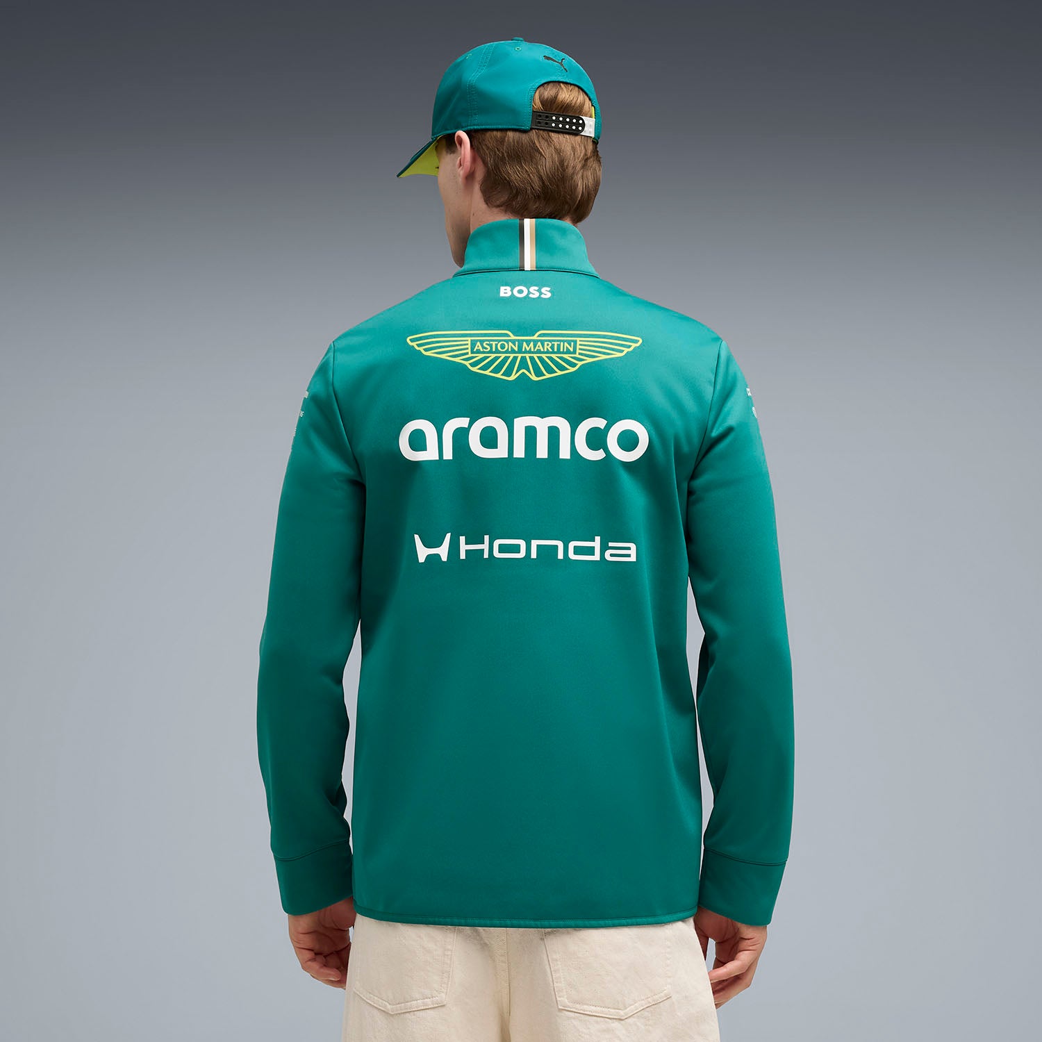 Aston Martin F1 2026 Team Softshell Jacket - Official F1™ Merchandise