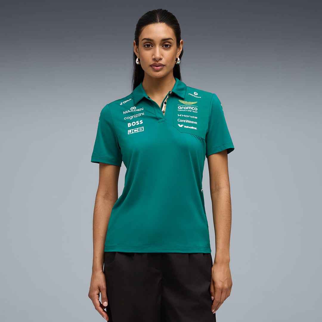 Aston Martin F1 - 2026 Women Team Polo - Polo - Fueler™ 