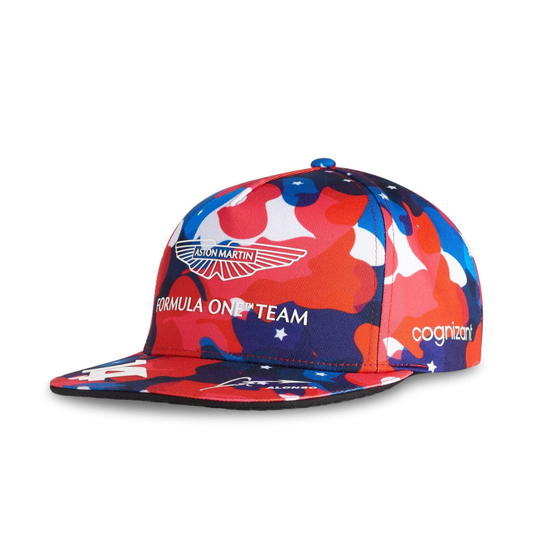 Alonso 2023 USA GP Cap SE - Aston Martin F1 - Fueler™ - AMA23HEA29 - fueler.store - Cap