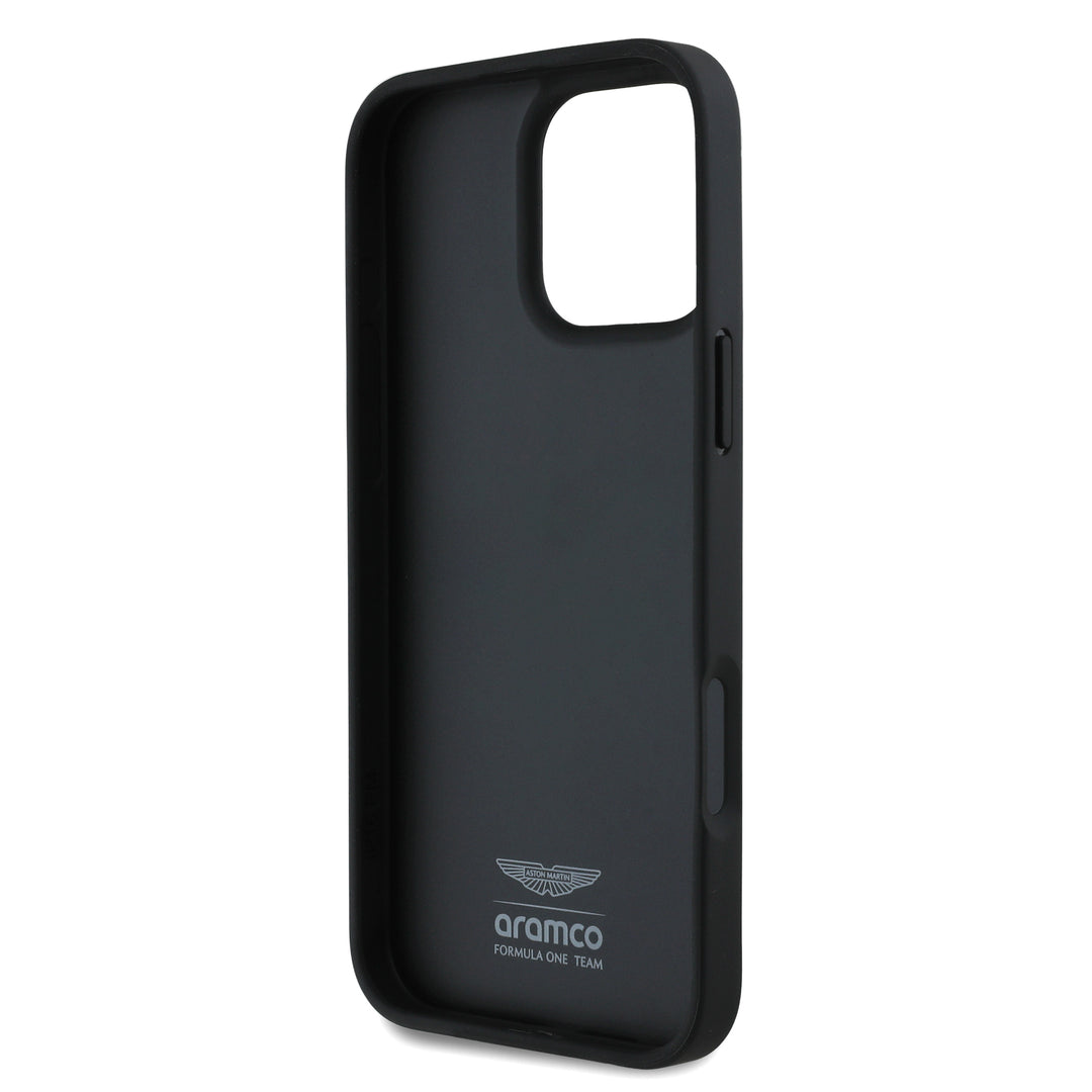 Aston Martin F1 - Alonso iPhone Case with Carbon Fiber Stripe - Accessories & Gifts - Fueler™ 