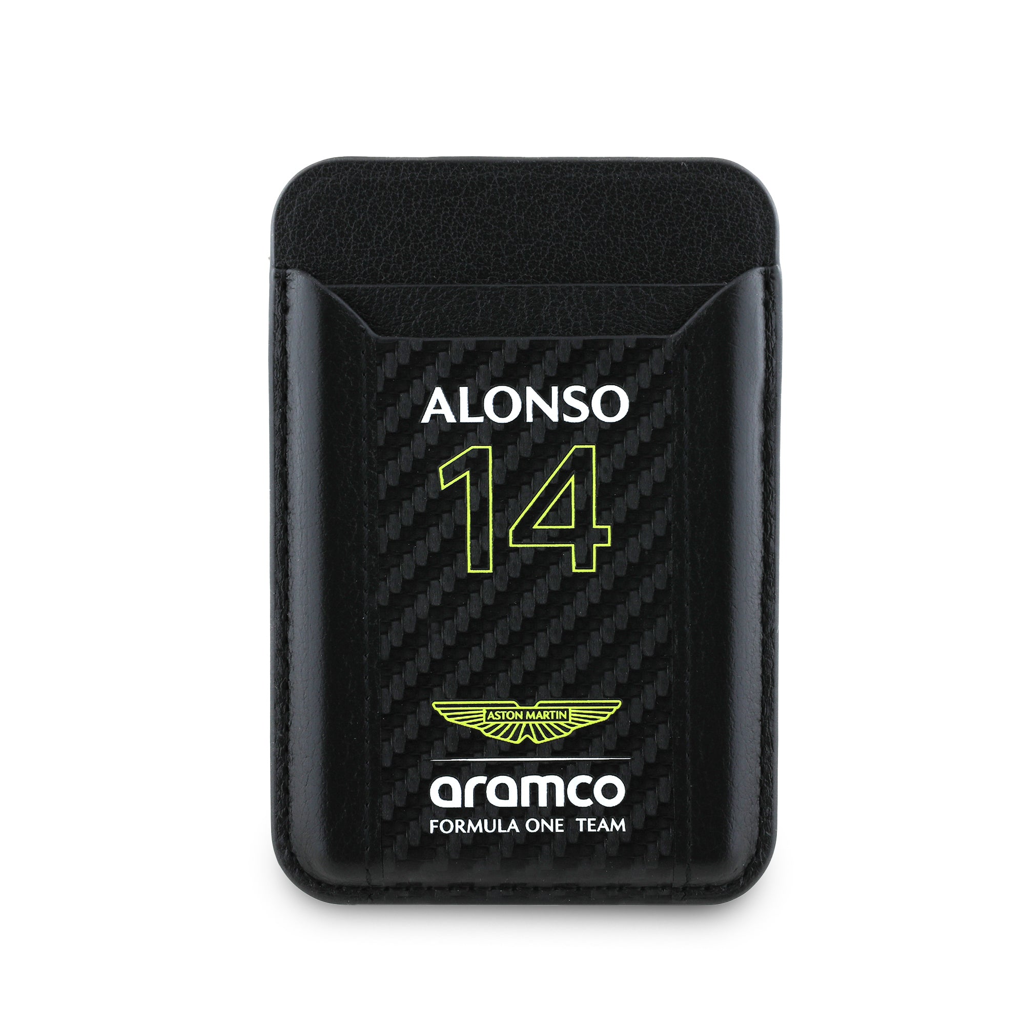 Alonso MagSafe Wallet - Aston Martin F1 - Fueler™ - ARWCSMNCEAK-8187 - fueler.store - Accessories & Gifts