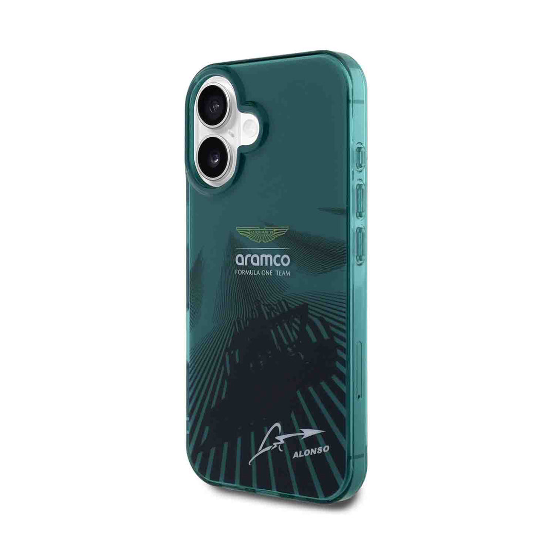 Alonso's Signature iPhone Case - Aston Martin F1 - Fueler™ - ARHCP16SUMIAN-1325 - fueler.store - Accessories & Gifts