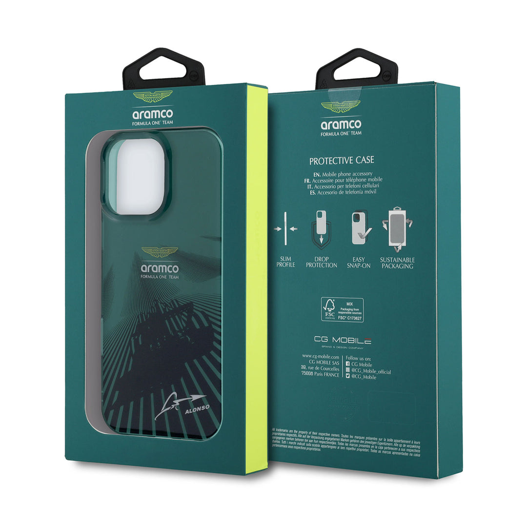 Alonso's Signature iPhone Case - Aston Martin F1 - Fueler™ - ARHCP16SUMIAN-1325 - fueler.store - Accessories & Gifts