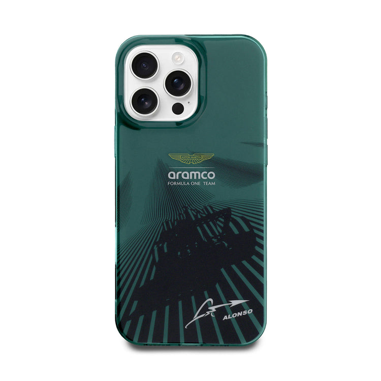 Alonso's Signature iPhone Case - Aston Martin F1 - Fueler™ - ARHCP16SUMIAN-1325 - fueler.store - Accessories & Gifts