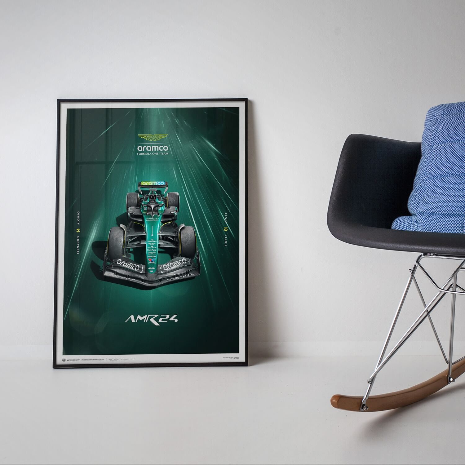 AMR24 - Hyper-Focus - 2024 | Large - Aston Martin F1 - Fueler™ - PROD01004870 - fueler.store - Poster