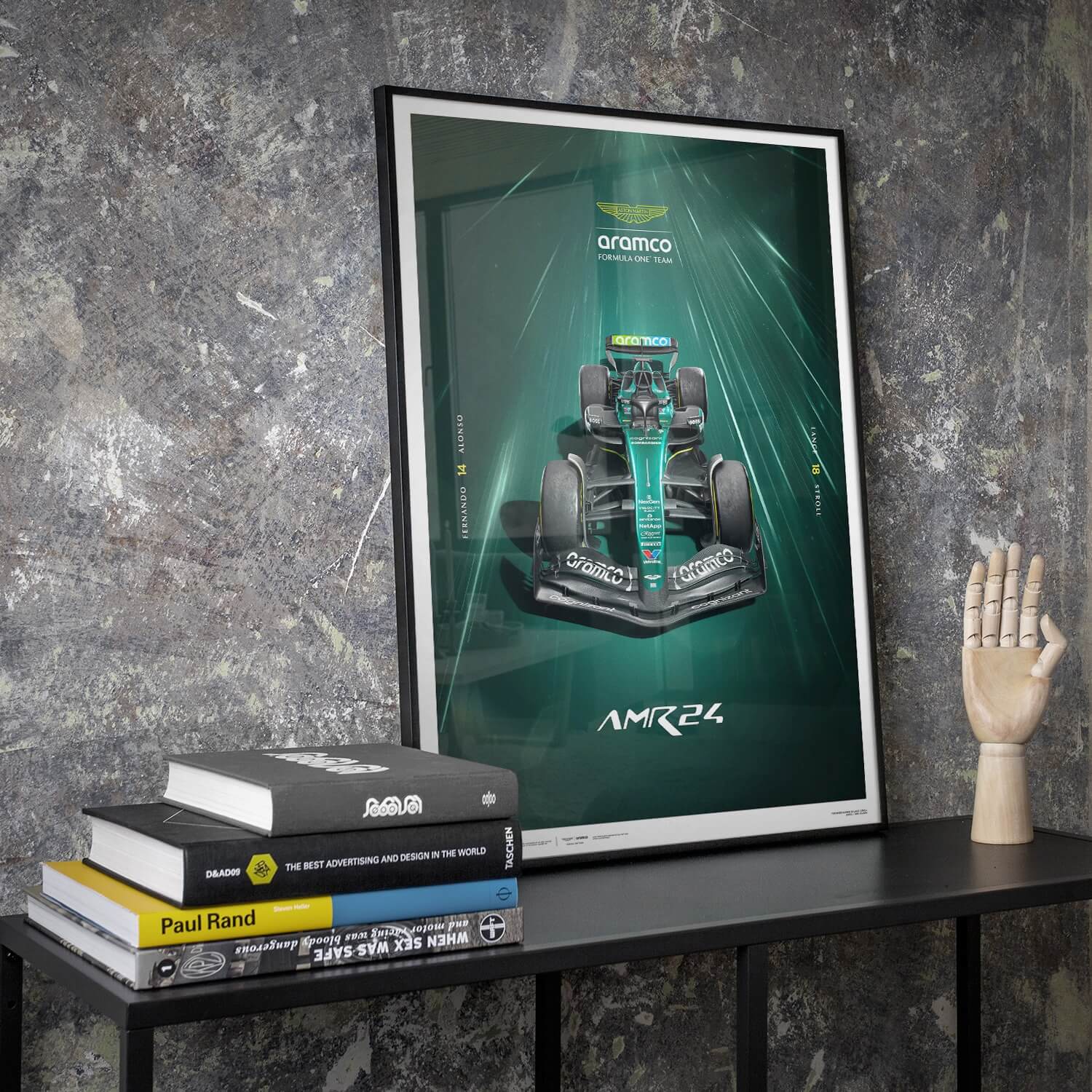 AMR24 - Hyper-Focus - 2024 | Large - Aston Martin F1 - Fueler™ - PROD01004870 - fueler.store - Poster