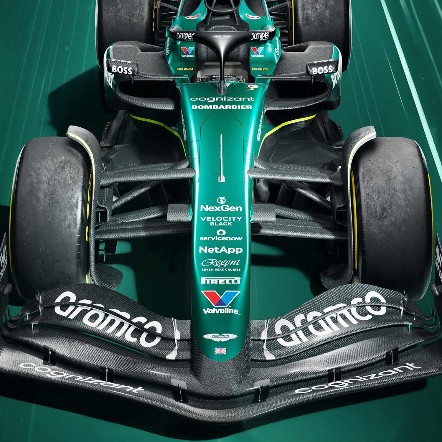 AMR24 - Hyper-Focus - 2024 | Large - Aston Martin F1 - Fueler™ - PROD01004870 - fueler.store - Poster