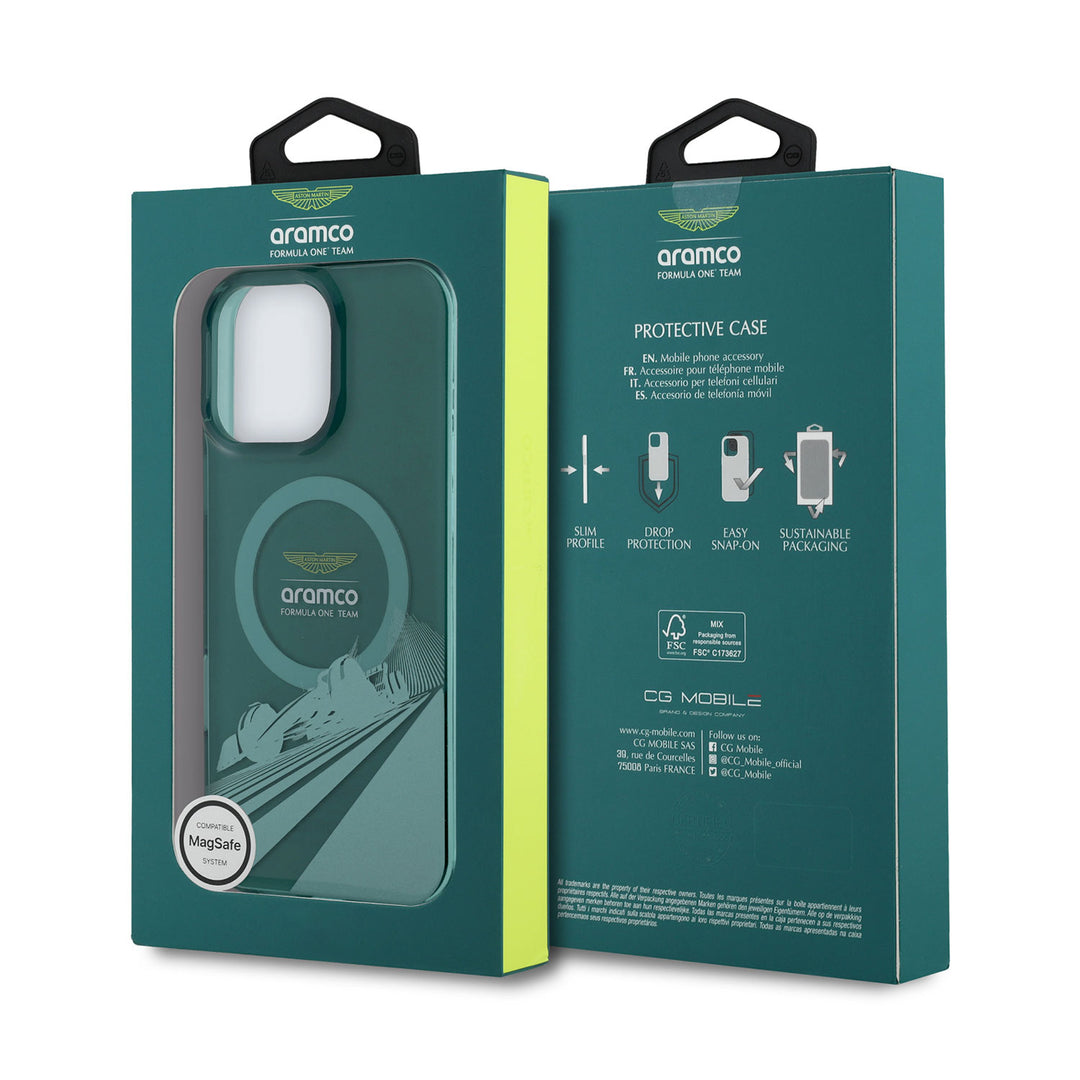 Aramco AMF1 iPhone Case - Aston Martin F1 - Fueler™ - ARHMP16LUF1N-0984 - fueler.store - Accessories & Gifts