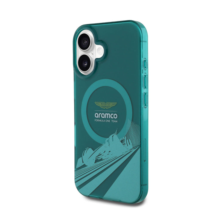 Aramco AMF1 iPhone Case - Aston Martin F1 - Fueler™ - ARHMP16SUF1N-0960 - fueler.store - Accessories & Gifts