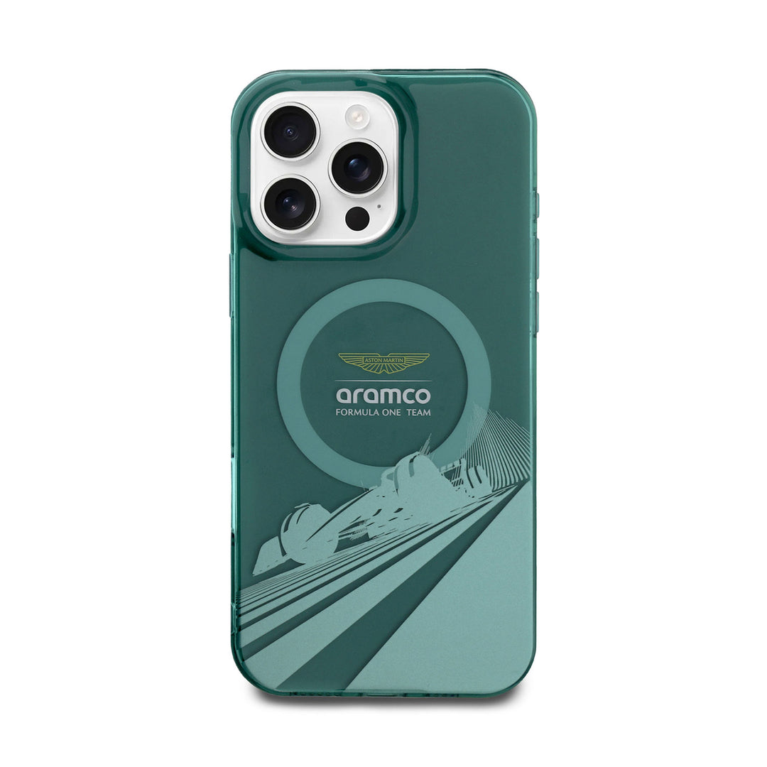 Aramco AMF1 iPhone Case - Aston Martin F1 - Fueler™ - ARHMP16SUF1N-0960 - fueler.store - Accessories & Gifts