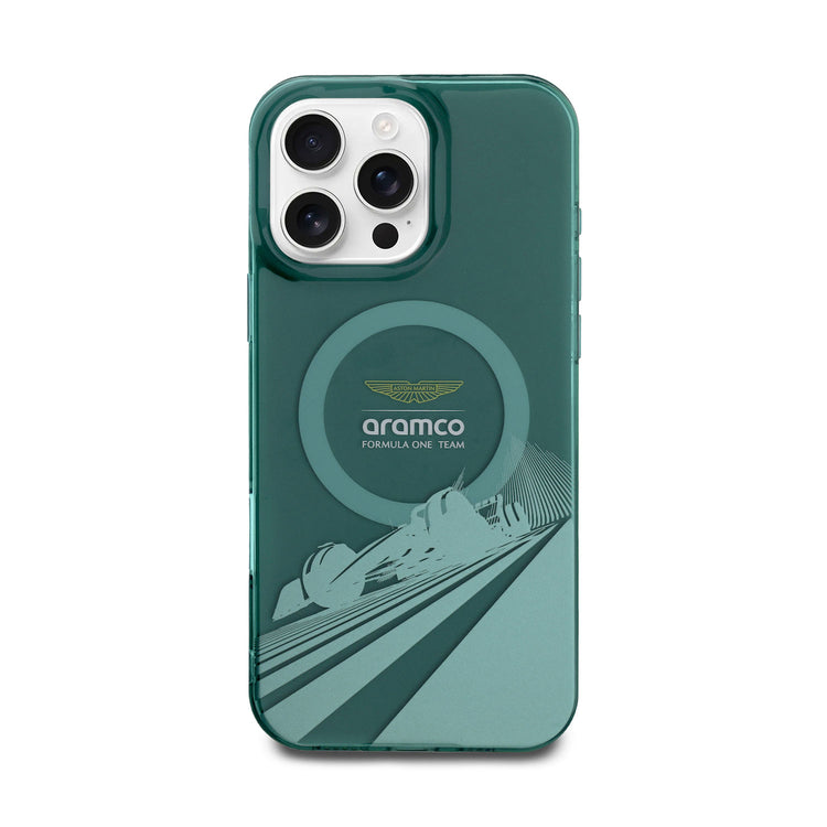 Aramco AMF1 iPhone Case - Aston Martin F1 - Fueler™ - ARHMP16SUF1N-0960 - fueler.store - Accessories & Gifts